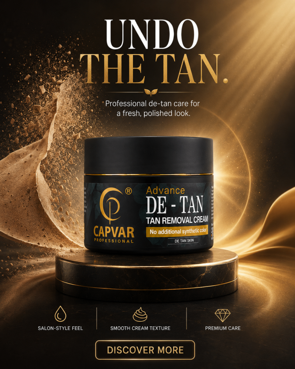 CAPVAR De-Tan Cream