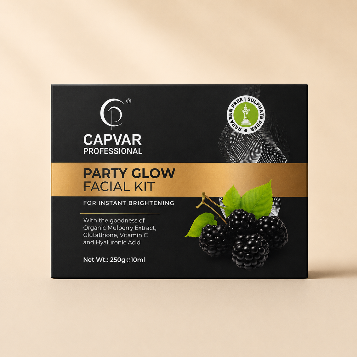 CAPVAR Party Glow Facial Kit
